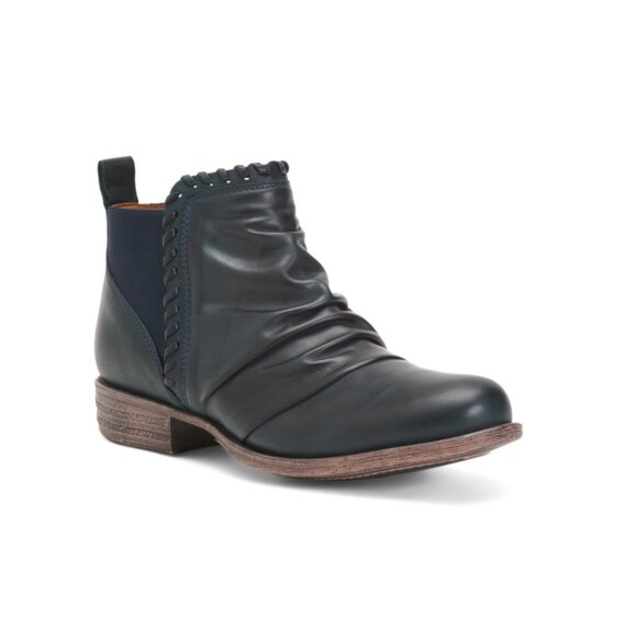MIZ MOOZ ocean Made In Portugal Leather Lynda Booties